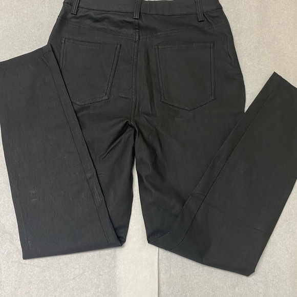 NWT: NA-KD Waxed High Waist Trousers - Picture 5 of 7